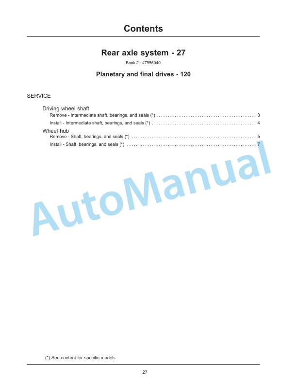 New Holland 33, 37 Workmaster Tier 4B Final Compact Tractor Service Manual 47956044 3 New Holland 33, 37 Workmaster Tier 4B Final Compact Tractor Service Manual 47956044-3