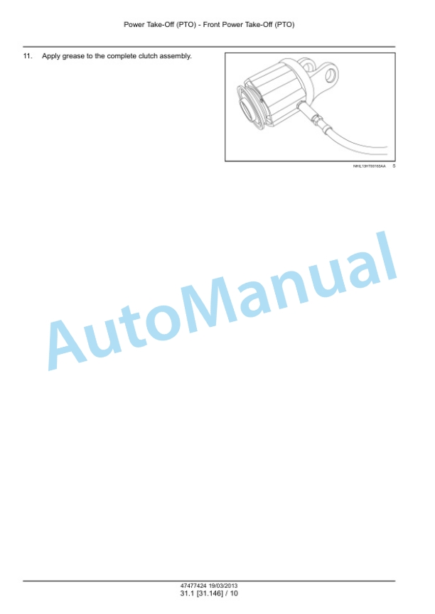New Holland 3417, 3625, 3836 Proted Rotary Tedder Service Manual 47477424 3 New Holland 3417, 3625, 3836 Proted Rotary Tedder Service Manual 47477424-3
