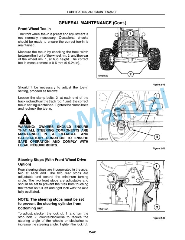 New Holland 345D, 445D, 545D Tractor Loader Operation and Maintenance Manual 86570567 5 New Holland 345D, 445D, 545D Tractor Loader Operation and Maintenance Manual 86570567-5