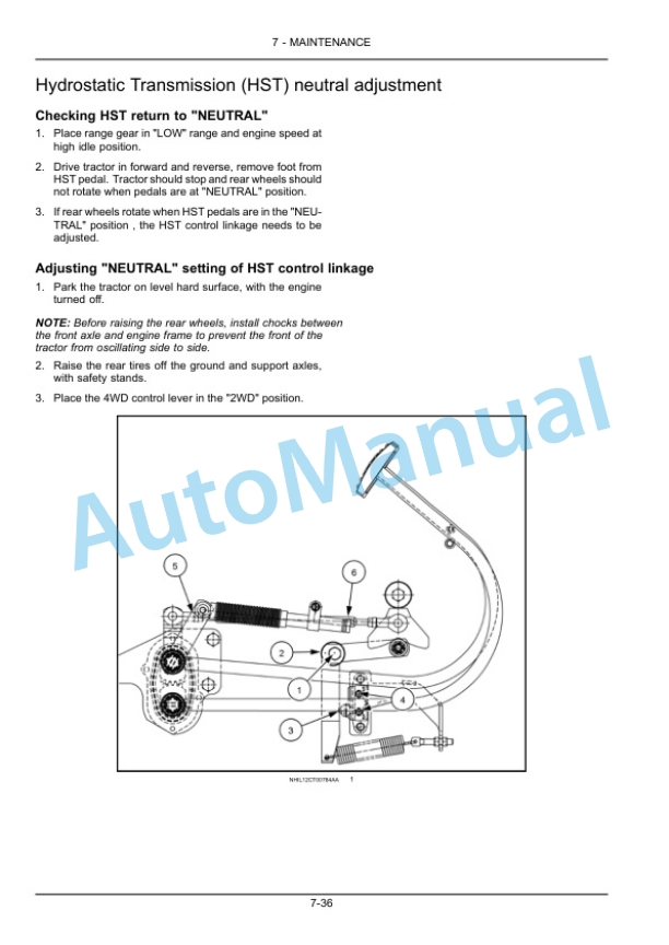 New Holland 35, 40 Workmaster Compact Tractor Operation and Maintenance Manual 47708977 5 New Holland 35, 40 Workmaster Compact Tractor Operation and Maintenance Manual 47708977 - Image 5