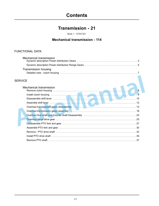 New Holland 35, 40 Workmaster Compact Tractor Service Manual 47547323-2