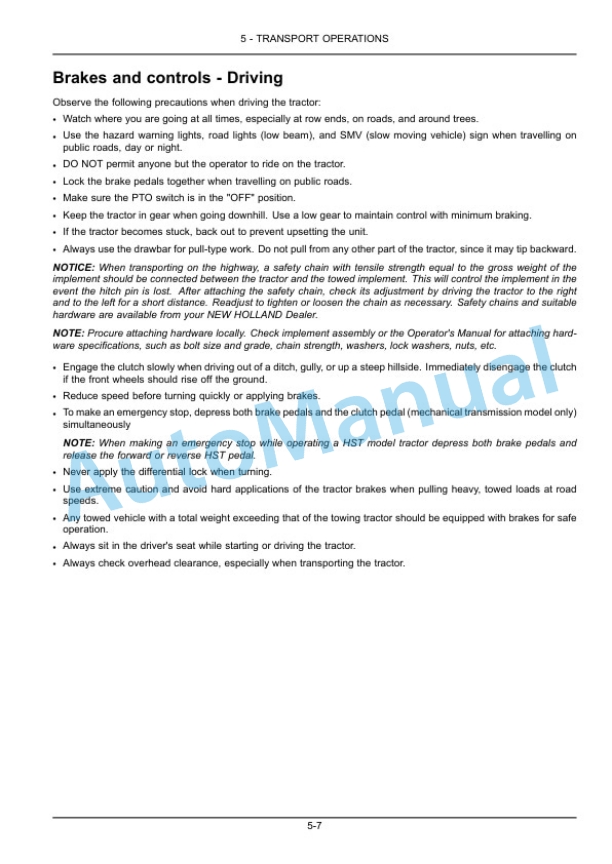 New Holland 35, 40 Workmaster Tier 4B Final Compact Tractor Operation and Maintenance Manual 51485746 4 New Holland 35, 40 Workmaster Tier 4B Final Compact Tractor Operation and Maintenance Manual 51485746 - Image 4