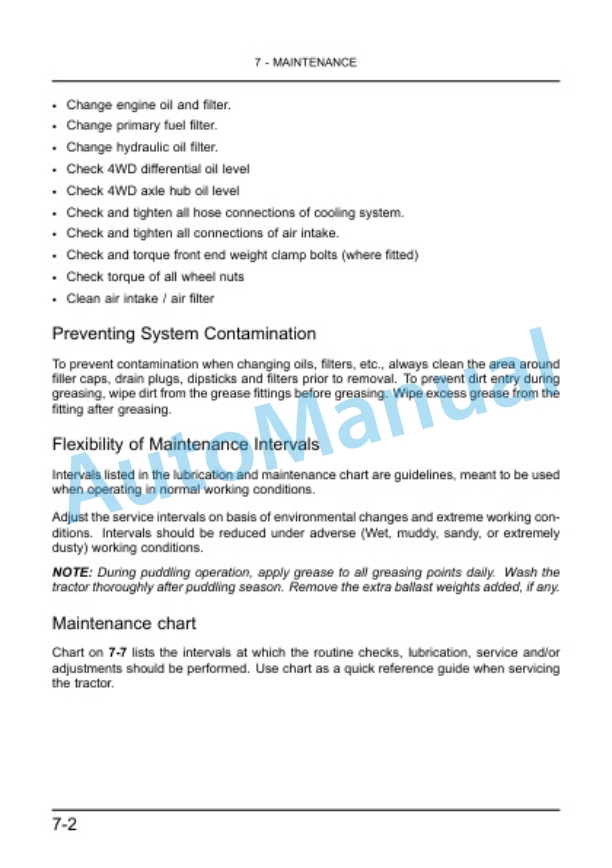 New Holland 3510, 4010, 4510, 4710 Tractor Operation and Maintenance Manual 84591230 4 New Holland 3510, 4010, 4510, 4710 Tractor Operation and Maintenance Manual 84591230-4