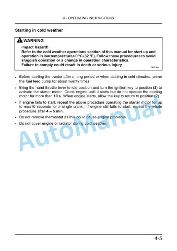 New Holland 3630TX Super, 3600-2 TX Tractor Operation and Maintenance Manual 48134667 3 New Holland 3630TX Super, 3600-2 TX Tractor Operation and Maintenance Manual 48134667 - Image 3