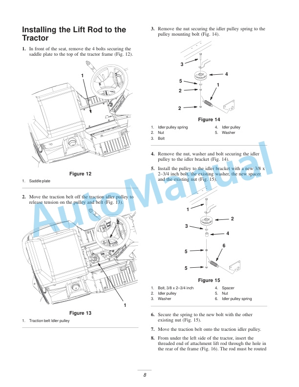 New Holland 36in Tiller Operation and Maintenance Manual 87040096 3 New Holland 36in Tiller Operation and Maintenance Manual 87040096-3
