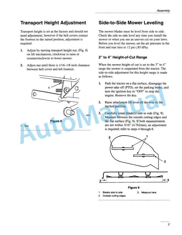 New Holland 38 Side Discharge Mower Operation and Maintenance Manual 86602563 3 New Holland 38 Side Discharge Mower Operation and Maintenance Manual 86602563-3