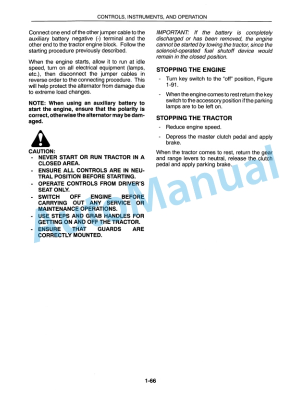 New Holland 3830, 4330V Tractor Operation and Maintenance Manual 42383020 4 New Holland 3830, 4330V Tractor Operation and Maintenance Manual 42383020 - Image 4