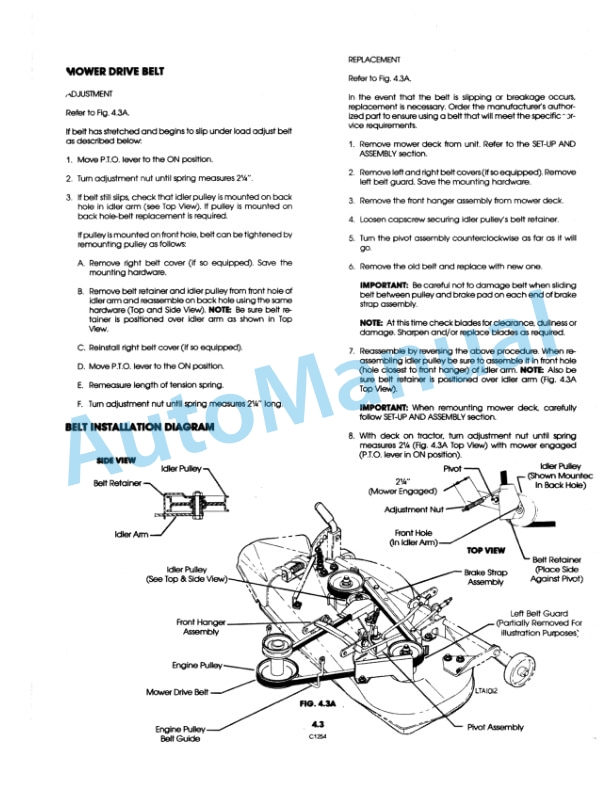 New Holland 38in Mower Attachment Operation and Maintenance Manual 42643814 3 New Holland 38in Mower Attachment Operation and Maintenance Manual 42643814-3