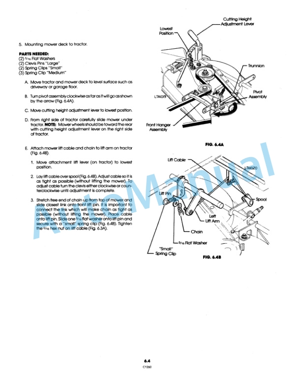 New Holland 38in Mower Attachment Operation and Maintenance Manual 42643814 4 New Holland 38in Mower Attachment Operation and Maintenance Manual 42643814-4