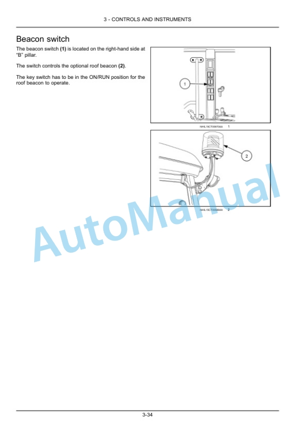 New Holland 40, 50 Boomer Compact Tractor Operation and Maintenance Manual 47901424 3 New Holland 40, 50 Boomer Compact Tractor Operation and Maintenance Manual 47901424 - Image 3