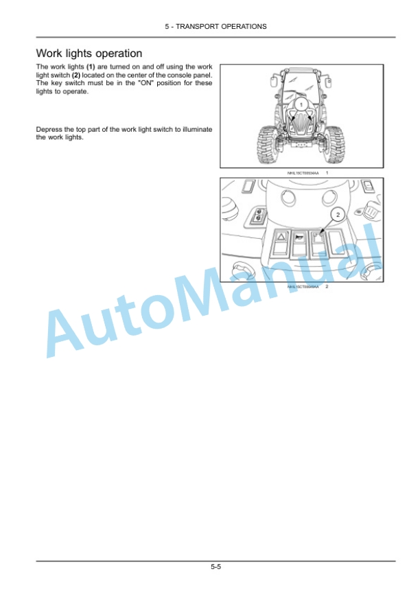 New Holland 40, 50 Boomer Compact Tractor Operation and Maintenance Manual 47901424 4 New Holland 40, 50 Boomer Compact Tractor Operation and Maintenance Manual 47901424 - Image 4