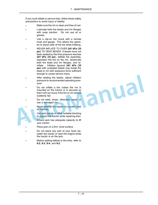 New Holland 40, 50 Boomer Compact Tractor Operation and Maintenance Manual 84471929 5 New Holland 40, 50 Boomer Compact Tractor Operation and Maintenance Manual 84471929 - Image 5