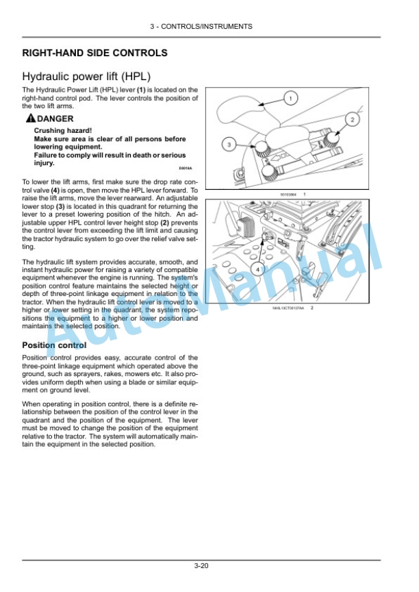 New Holland 40, 50 Boomer Compact Tractor Operation and Maintenance Manual 84599068 3 New Holland 40, 50 Boomer Compact Tractor Operation and Maintenance Manual 84599068 - Image 3
