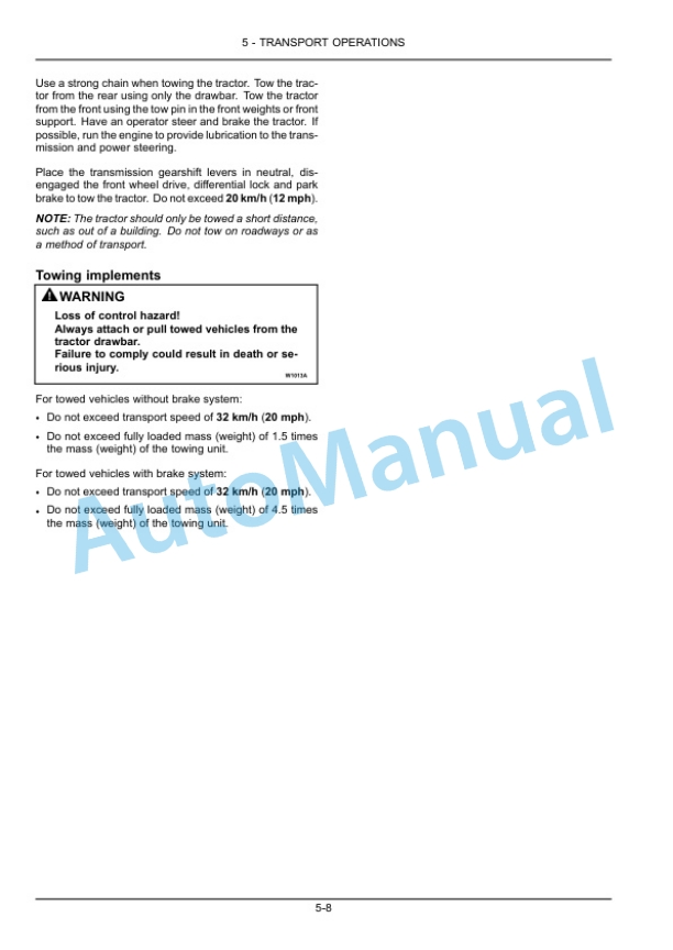 New Holland 40, 50 Boomer Compact Tractor Operation and Maintenance Manual 84599068 4 New Holland 40, 50 Boomer Compact Tractor Operation and Maintenance Manual 84599068 - Image 4