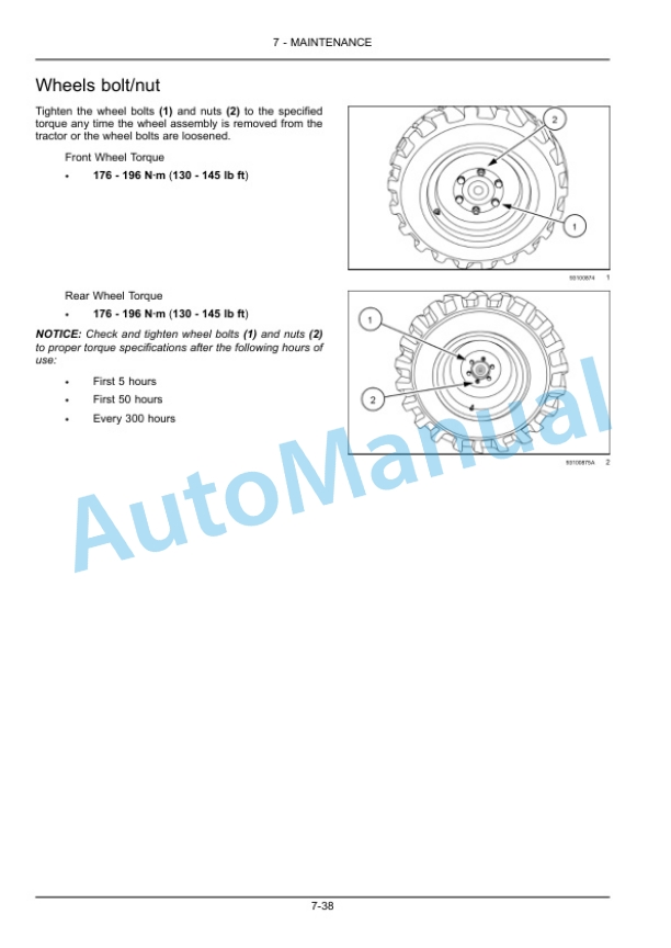 New Holland 40, 50 Boomer Compact Tractor Operation and Maintenance Manual 84599068 5 New Holland 40, 50 Boomer Compact Tractor Operation and Maintenance Manual 84599068 - Image 5