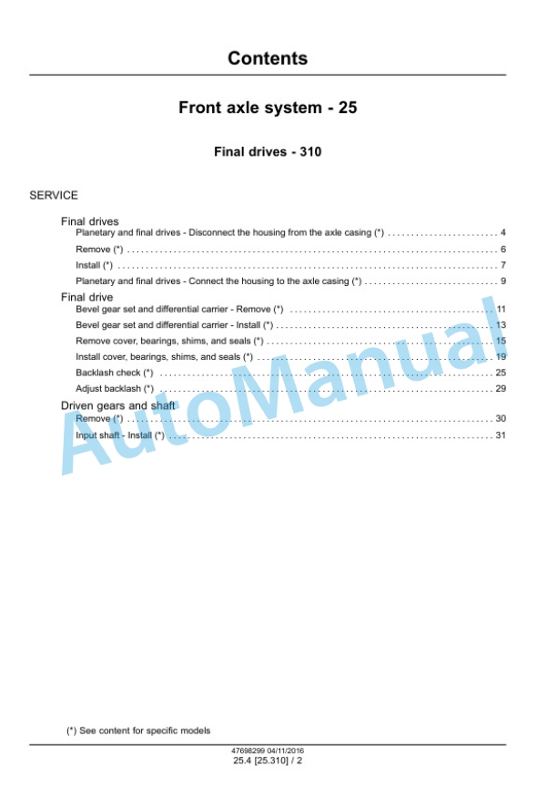 New Holland 40, 50 Boomer Tier 3 Compact Tractor Service Manual 48080049 5 New Holland 40, 50 Boomer Tier 3 Compact Tractor Service Manual 48080049 - Image 5
