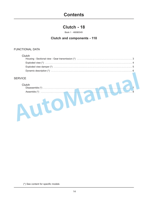 New Holland 40, 50 Boomer Tier 3 Compact Tractor Service Manual 48080052 2 New Holland 40, 50 Boomer Tier 3 Compact Tractor Service Manual 48080052-2