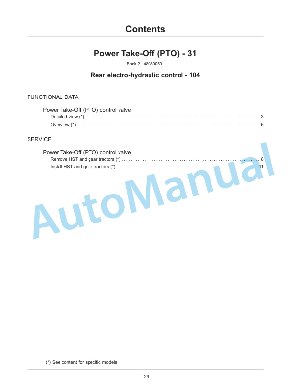 New Holland 40, 50 Boomer Tier 3 Compact Tractor Service Manual 48080052 3 New Holland 40, 50 Boomer Tier 3 Compact Tractor Service Manual 48080052-3