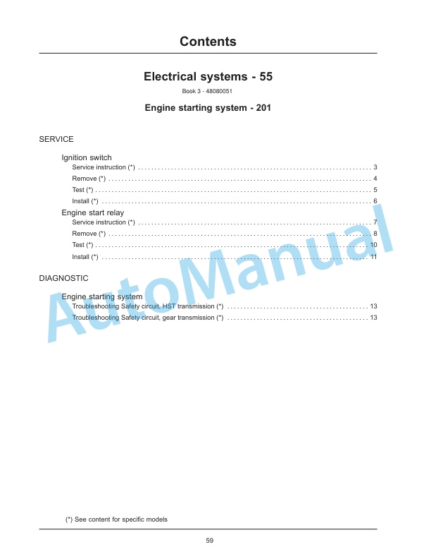 New Holland 40, 50 Boomer Tier 3 Compact Tractor Service Manual 48080052 5 New Holland 40, 50 Boomer Tier 3 Compact Tractor Service Manual 48080052-5