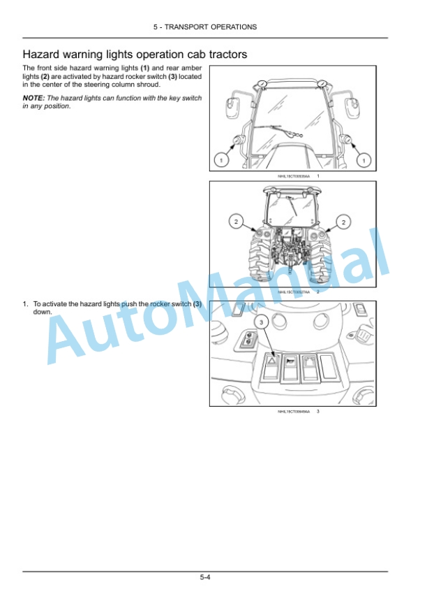 New Holland 40, 50 Boomer With ROPS, Cap Stage IIIA Compact Tractor Operation and Maintenance Manual 47980830 4 New Holland 40, 50 Boomer With ROPS, Cap Stage IIIA Compact Tractor Operation and Maintenance Manual 47980830 - Image 4