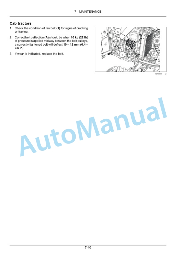 New Holland 40, 50 Boomer With ROPS, Cap Stage IIIA Compact Tractor Operation and Maintenance Manual 51559578 5 New Holland 40, 50 Boomer With ROPS, Cap Stage IIIA Compact Tractor Operation and Maintenance Manual 51559578 - Image 5