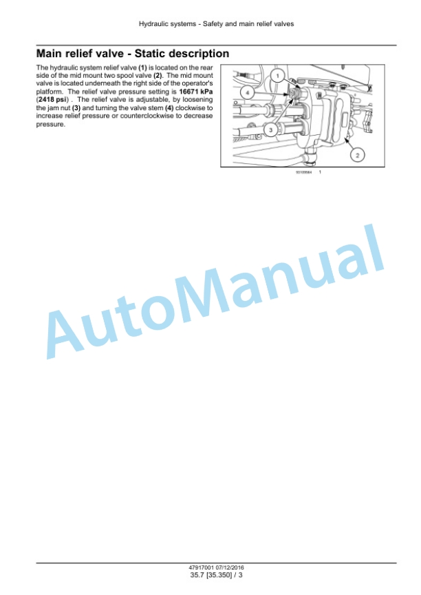 New Holland 40, 50 ROPS Boomer Compact Tractor Service Manual 47917001 4 New Holland 40, 50 ROPS Boomer Compact Tractor Service Manual 47917001 - Image 4