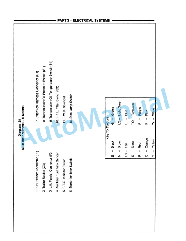 New Holland 40 Series Electrical System Tractor Repair Manual 40564003 3 New Holland 40 Series Electrical System Tractor Repair Manual 40564003-3