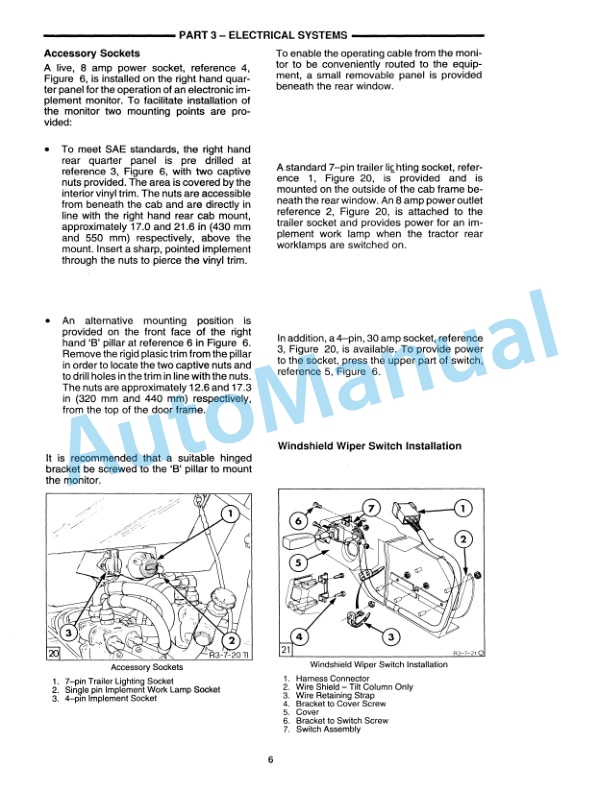 New Holland 40 Series Electrical System Tractor Repair Manual 40564003 5 New Holland 40 Series Electrical System Tractor Repair Manual 40564003-5