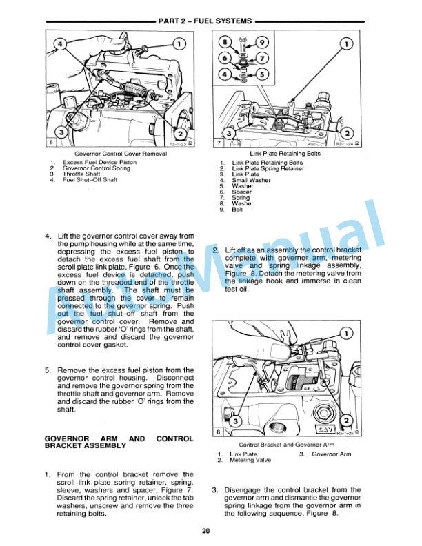 New Holland 40 Series Fuel System Tractor Repair Manual 40564002 3 New Holland 40 Series Fuel System Tractor Repair Manual 40564002-3