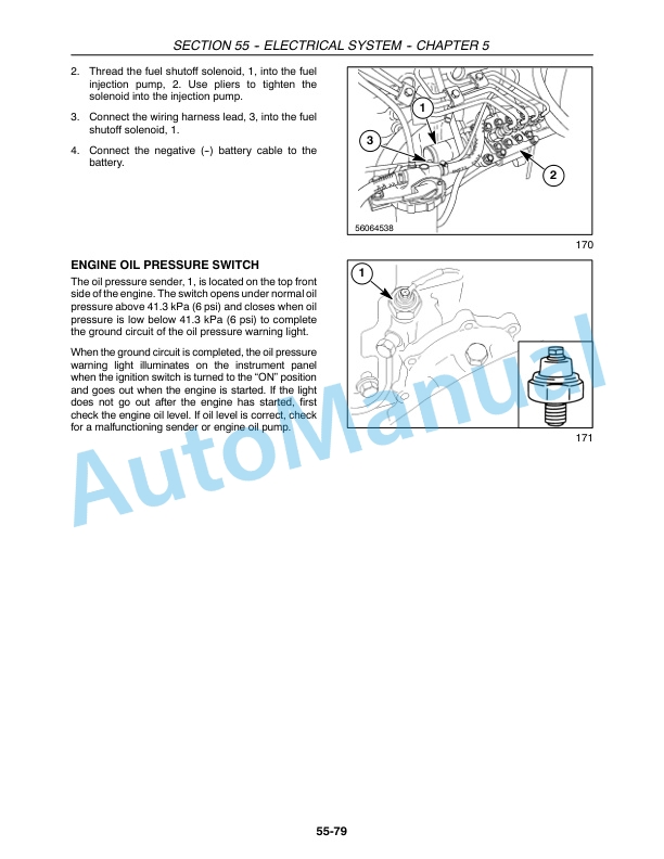 New Holland 4055, 4060 Boomer Service Manual 84242310 5 New Holland 4055, 4060 Boomer Service Manual 84242310 - Image 5
