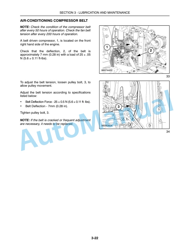 New Holland 4055, 4060 Boomer With Cab Tractor Operation and Maintenance Manual 87477193 4 New Holland 4055, 4060 Boomer With Cab Tractor Operation and Maintenance Manual 87477193 - Image 4