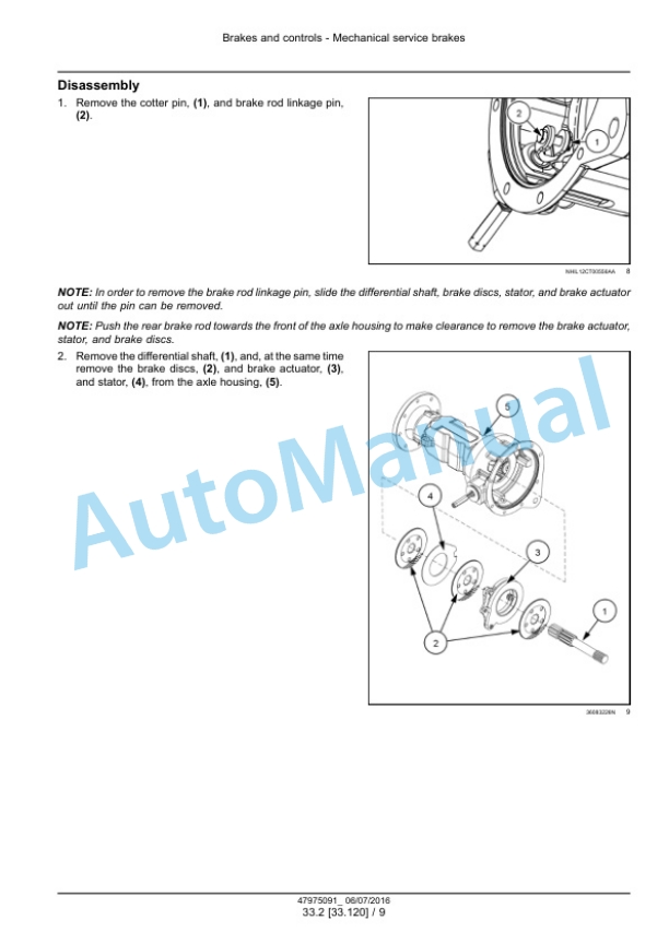 New Holland 40D CVT, 45D CVT, 50D CVT Boomer Tier 3 Compact Tractor Service Manual 47975091 3 New Holland 40D CVT, 45D CVT, 50D CVT Boomer Tier 3 Compact Tractor Service Manual 47975091 - Image 3