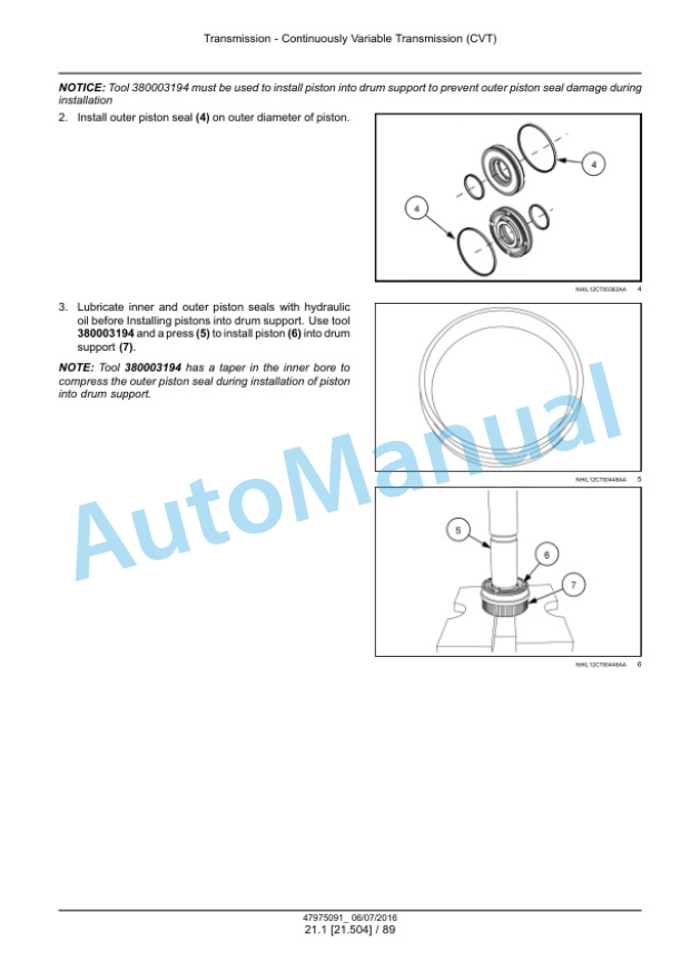 New Holland 40D CVT, 45D CVT, 50D CVT Boomer Tier 3 Compact Tractor Service Manual 48001041 5 New Holland 40D CVT, 45D CVT, 50D CVT Boomer Tier 3 Compact Tractor Service Manual 48001041 - Image 5