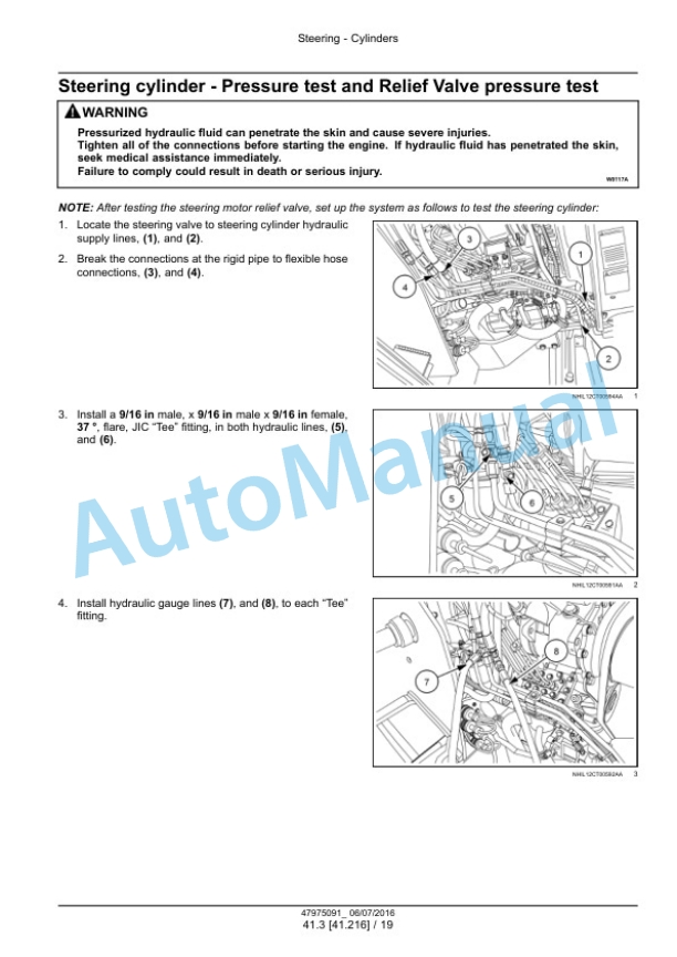 New Holland 40D CVT, 45D CVT, 50D CVT Boomer Tier 3 Compact Tractor Service Manual 48001043 4 New Holland 40D CVT, 45D CVT, 50D CVT Boomer Tier 3 Compact Tractor Service Manual 48001043 - Image 4