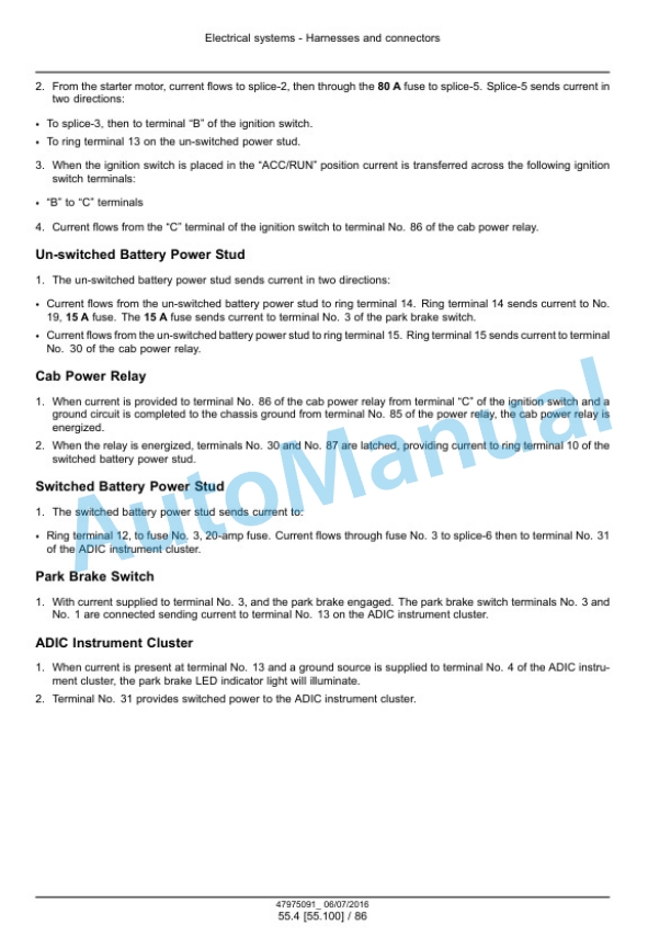New Holland 40D CVT, 45D CVT, 50D CVT Boomer Tier 3 Compact Tractor Service Manual 48001044 4 New Holland 40D CVT, 45D CVT, 50D CVT Boomer Tier 3 Compact Tractor Service Manual 48001044-4