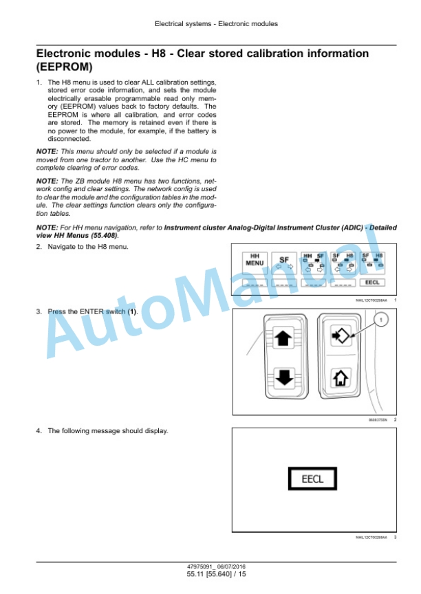 New Holland 40D CVT, 45D CVT, 50D CVT Boomer Tier 3 Compact Tractor Service Manual 48001045 3 New Holland 40D CVT, 45D CVT, 50D CVT Boomer Tier 3 Compact Tractor Service Manual 48001045 - Image 3
