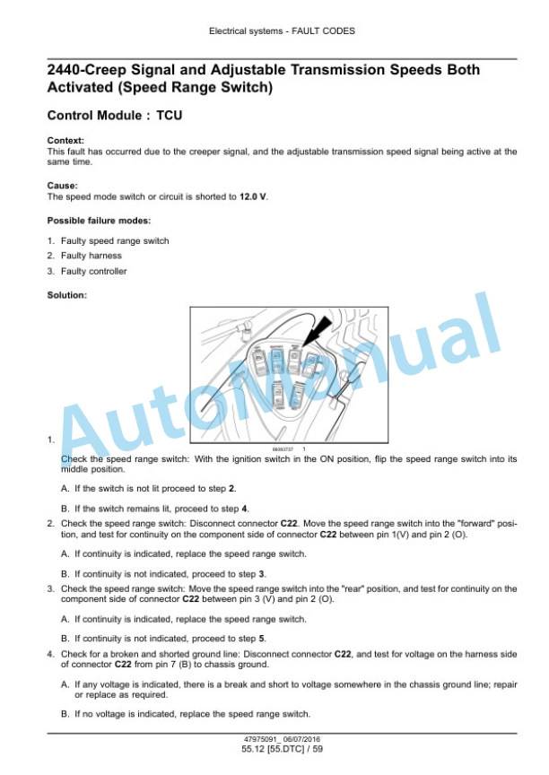 New Holland 40D CVT, 45D CVT, 50D CVT Boomer Tier 3 Compact Tractor Service Manual 48001045 4 New Holland 40D CVT, 45D CVT, 50D CVT Boomer Tier 3 Compact Tractor Service Manual 48001045 - Image 4