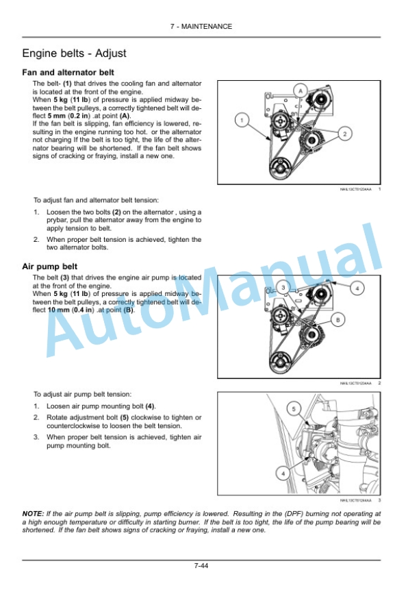 New Holland 41, 47 Boomer Compact Tractor Operation and Maintenance Manual 47901748 5 New Holland 41, 47 Boomer Compact Tractor Operation and Maintenance Manual 47901748 - Image 5