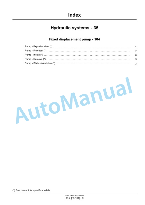New Holland 41, 47 Boomer Tier 4B Final Compact Tractor Service Manual 47998517 4 New Holland 41, 47 Boomer Tier 4B Final Compact Tractor Service Manual 47998517 - Image 4