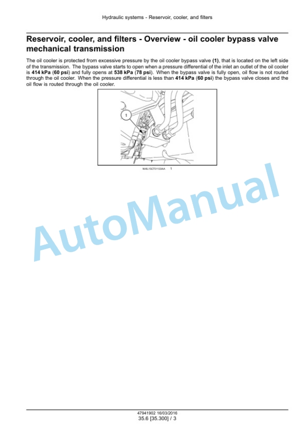 New Holland 41, 47 Boomer Tier 4B Final Compact Tractor Service Manual 47998517 5 New Holland 41, 47 Boomer Tier 4B Final Compact Tractor Service Manual 47998517 - Image 5