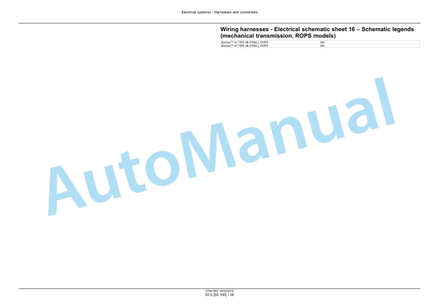 New Holland 41, 47 Boomer Tier 4B Final Compact Tractor Service Manual 47998519 5 New Holland 41, 47 Boomer Tier 4B Final Compact Tractor Service Manual 47998519-5