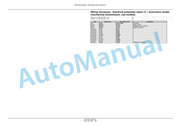 New Holland 41, 47 Boomer Tier 4B Final Compact Tractor Service Manual 47998520 3 New Holland 41, 47 Boomer Tier 4B Final Compact Tractor Service Manual 47998520-3