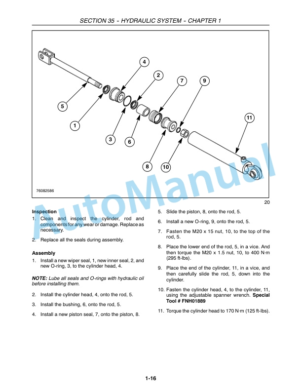 New Holland 410GM, 420GM, 430GM Flex Wing Finish Mower Repair Manual 87757970 2 New Holland 410GM, 420GM, 430GM Flex Wing Finish Mower Repair Manual 87757970-2