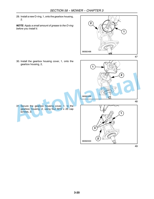 New Holland 410GM, 420GM, 430GM Flex Wing Finish Mower Repair Manual 87757970 4 New Holland 410GM, 420GM, 430GM Flex Wing Finish Mower Repair Manual 87757970-4