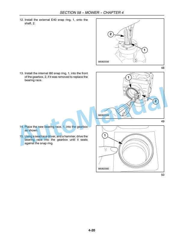 New Holland 410GM, 420GM, 430GM Flex Wing Finish Mower Repair Manual 87757970 5 New Holland 410GM, 420GM, 430GM Flex Wing Finish Mower Repair Manual 87757970-5