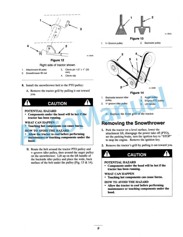 New Holland 42 Snowthrower Operation and Maintenance Manual 86602846 4 New Holland 42 Snowthrower Operation and Maintenance Manual 86602846-4