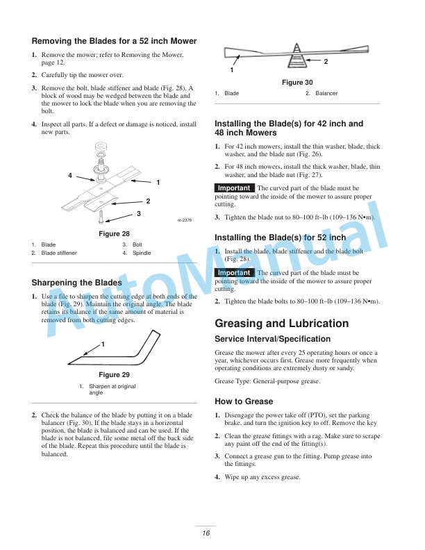 New Holland 42in, 48in, 52in Mower Operation and Maintenance Manual 87040092 5 New Holland 42in, 48in, 52in Mower Operation and Maintenance Manual 87040092-5