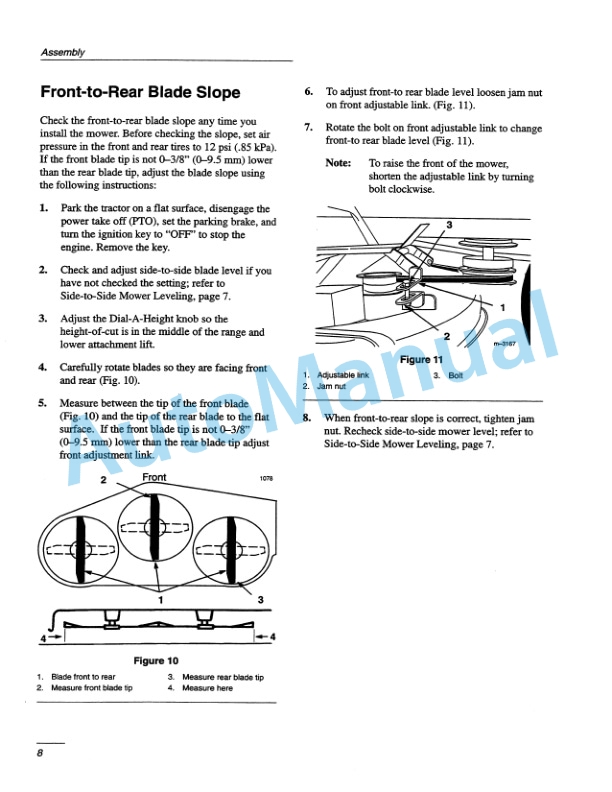 New Holland 42in Side Dischage Mower Operation and Maintenance Manual 42872000 3 New Holland 42in Side Dischage Mower Operation and Maintenance Manual 42872000-3