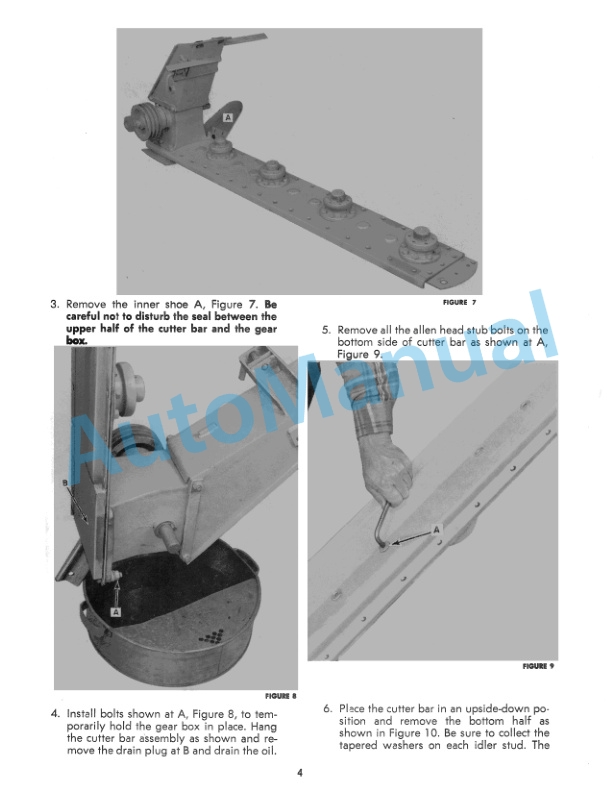 New Holland 438 Disc Mower Service Manual 40043810 3 New Holland 438 Disc Mower Service Manual 40043810-3