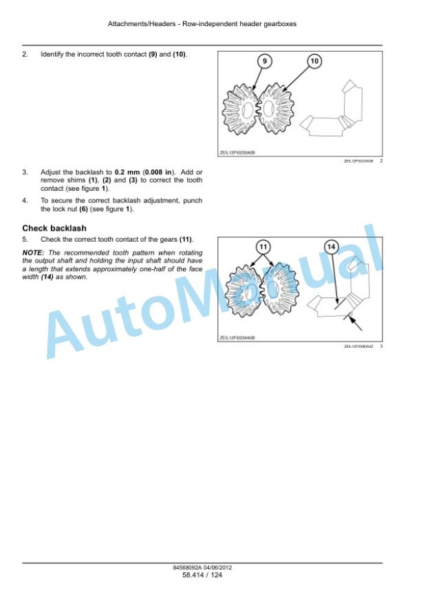 New Holland 440FI, 470FI, 490FI Plus Maize Header Service Manual 84568092A 4 New Holland 440FI, 470FI, 490FI Plus Maize Header Service Manual 84568092A-4